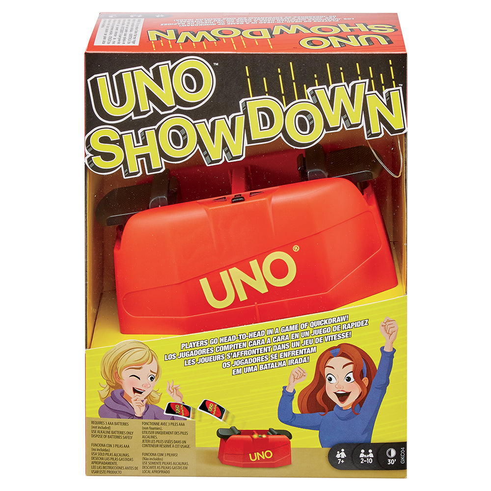 Jeu de cartes Uno Showdown (2 à 10 joueurs, 7 ans et +)