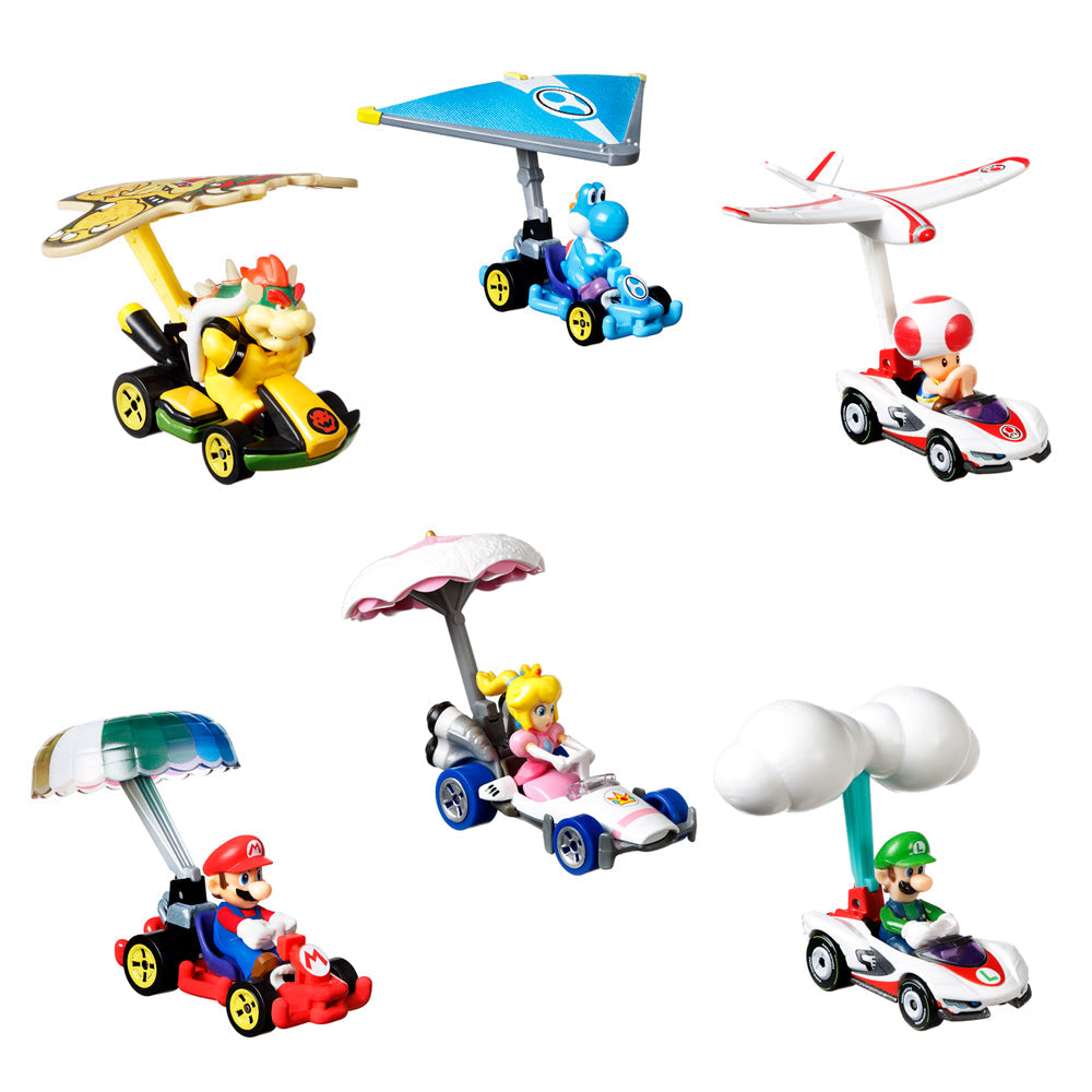 Voiture planeuse Mario Kart pour les 3 ans et plus Hot Wheels