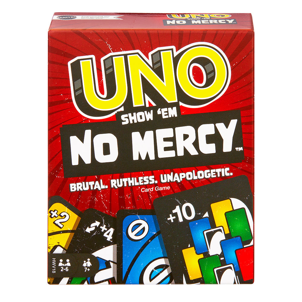 Jeu de cartes Uno - Sans pitié (2 à 6 joueurs, 7 ans et +)