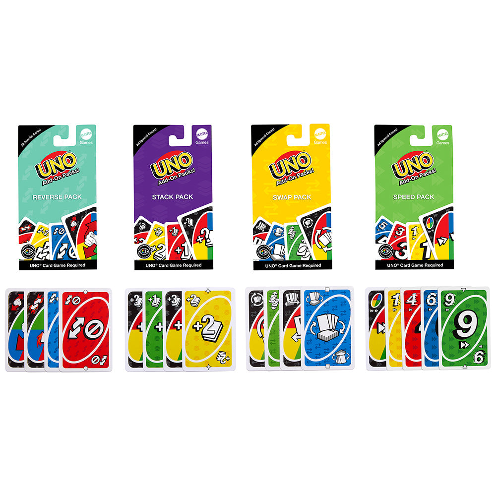 Extension pour jeu de cartes Uno (7 ans et plus)