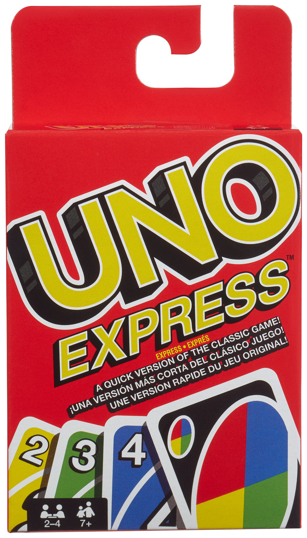 Jeu de cartes Uno Express! (7 ans et plus, 2 à 4 joueurs)