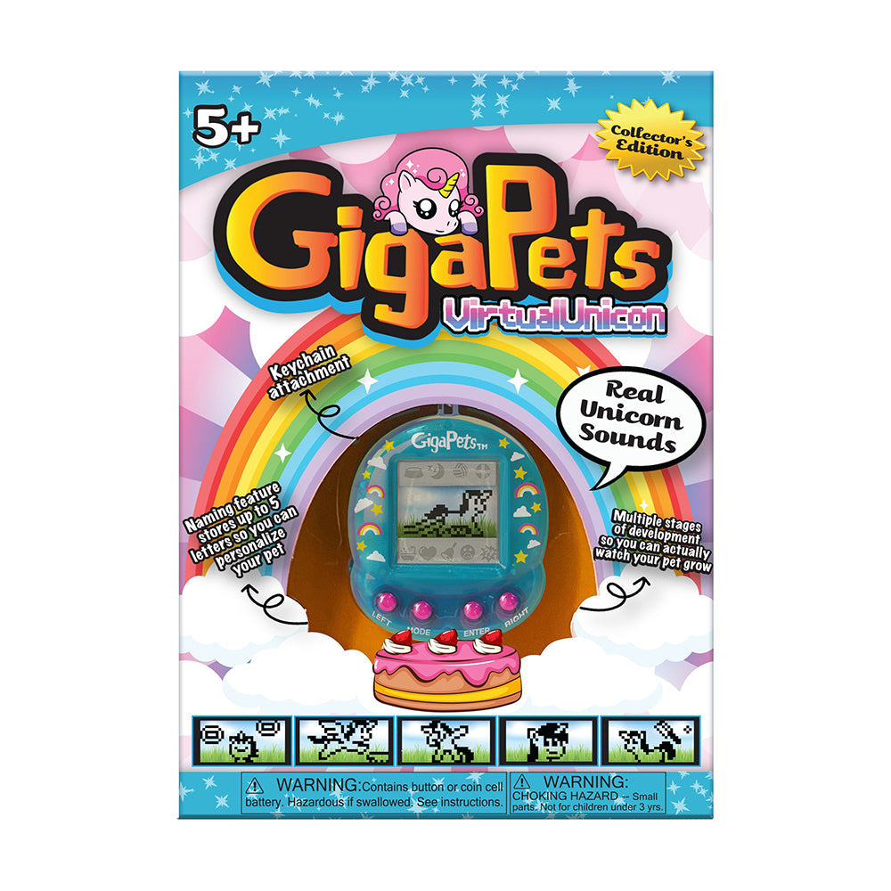 Animal virtuel GigaPets Licorne pour les 5 ans et plus