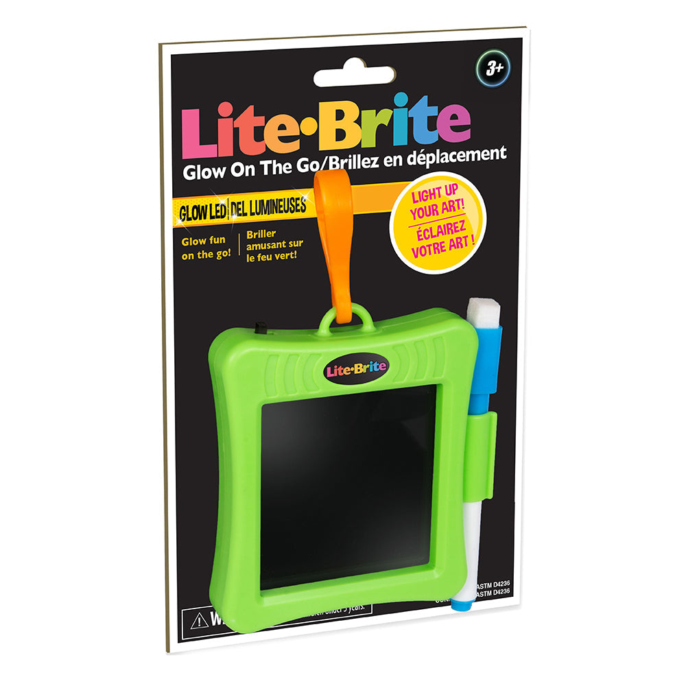 Mini tableau à dessin luminescent Lite-Brite 12 pouces x 20 pouces (3 ans et plus)
