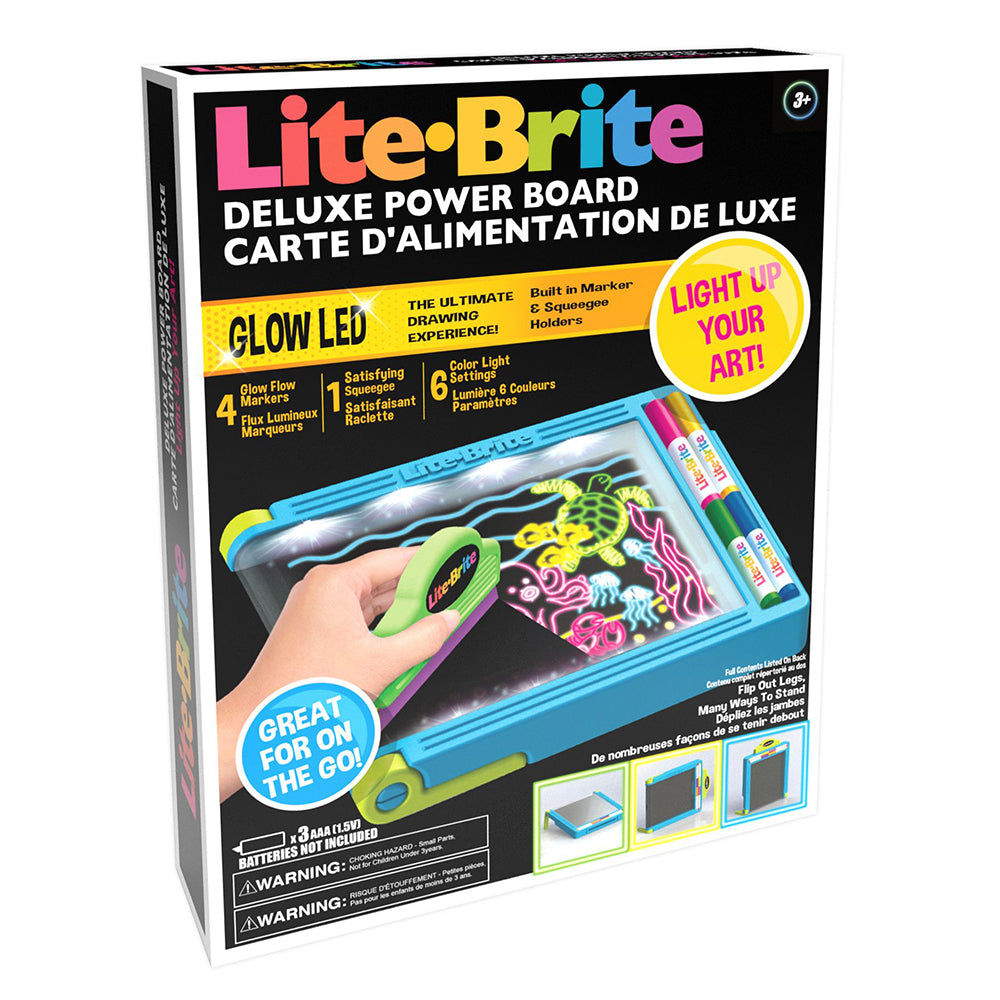 Tableau à dessin luminescent 29 pouces x 22 pouces pour les 3 ans et plus Lite-Brite