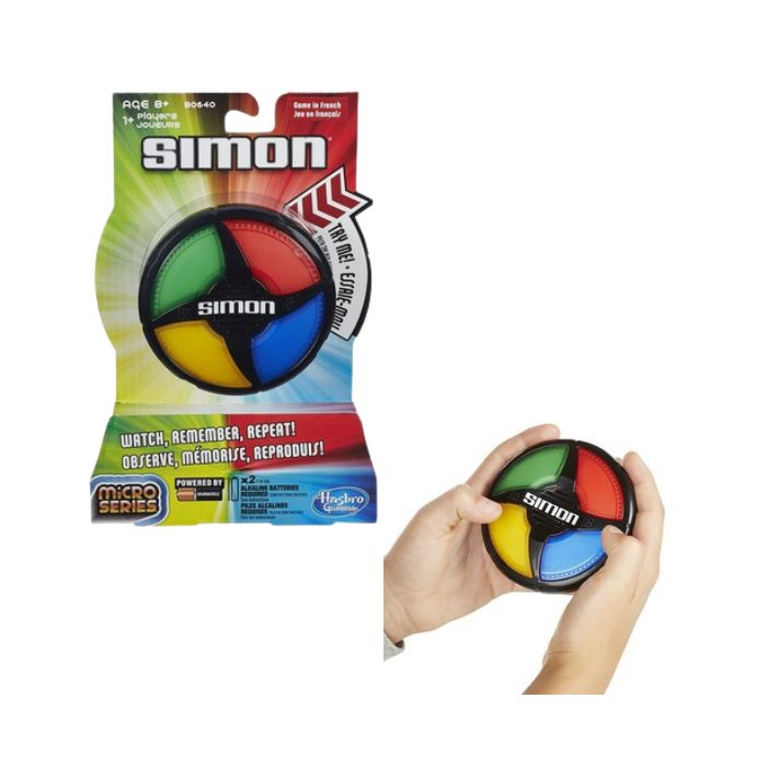 Jeu de mémoire Simon (8 ans et +)