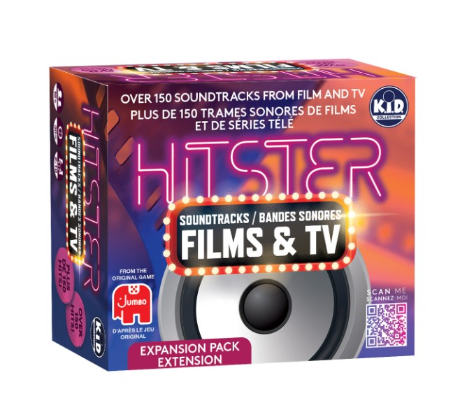Hitster Bandes sonores, films & TV - Extension (16 ans et plus, 2 à 20 joueurs)