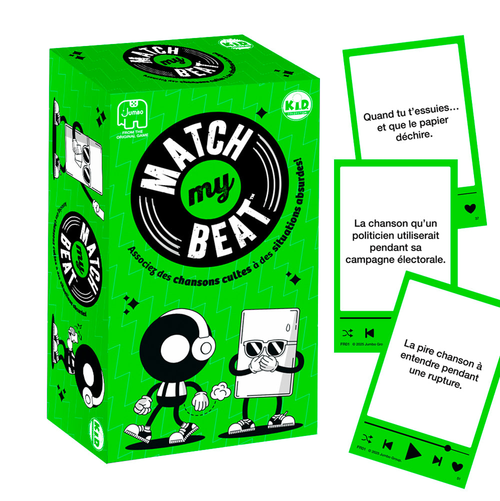 Jeu Match my beat (17 ans et plus)