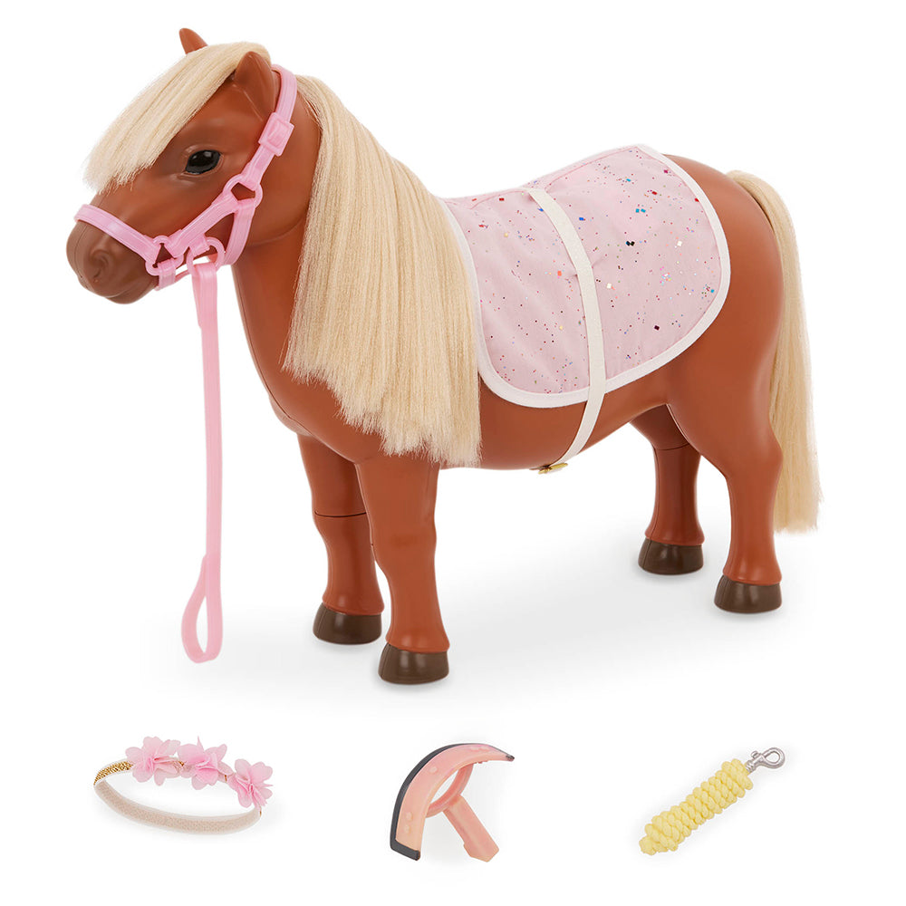 Cheval Shetland OG avec accessoires (3 ans et +)