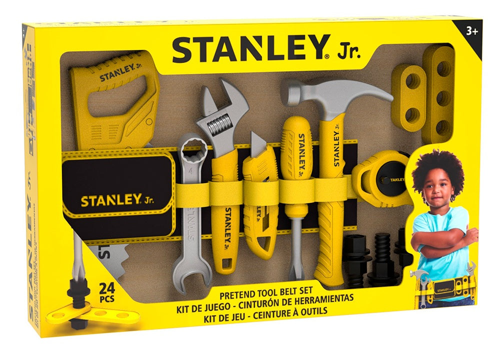 Ensemble d'outils avec ceinture Stanley Jr. (3 ans et plus)