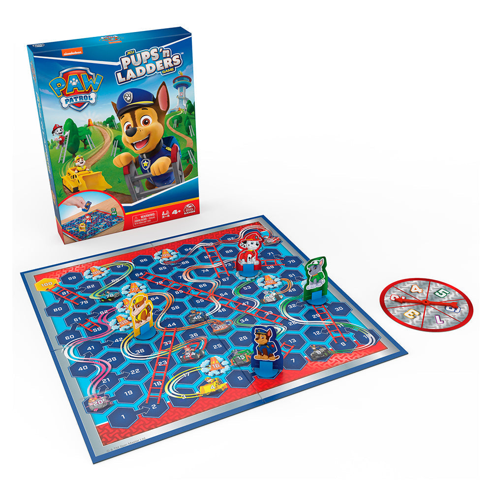 Jeu Pups'n Ladders Pat Patrouille (4 ans et plus, 2 à 4 joueurs)