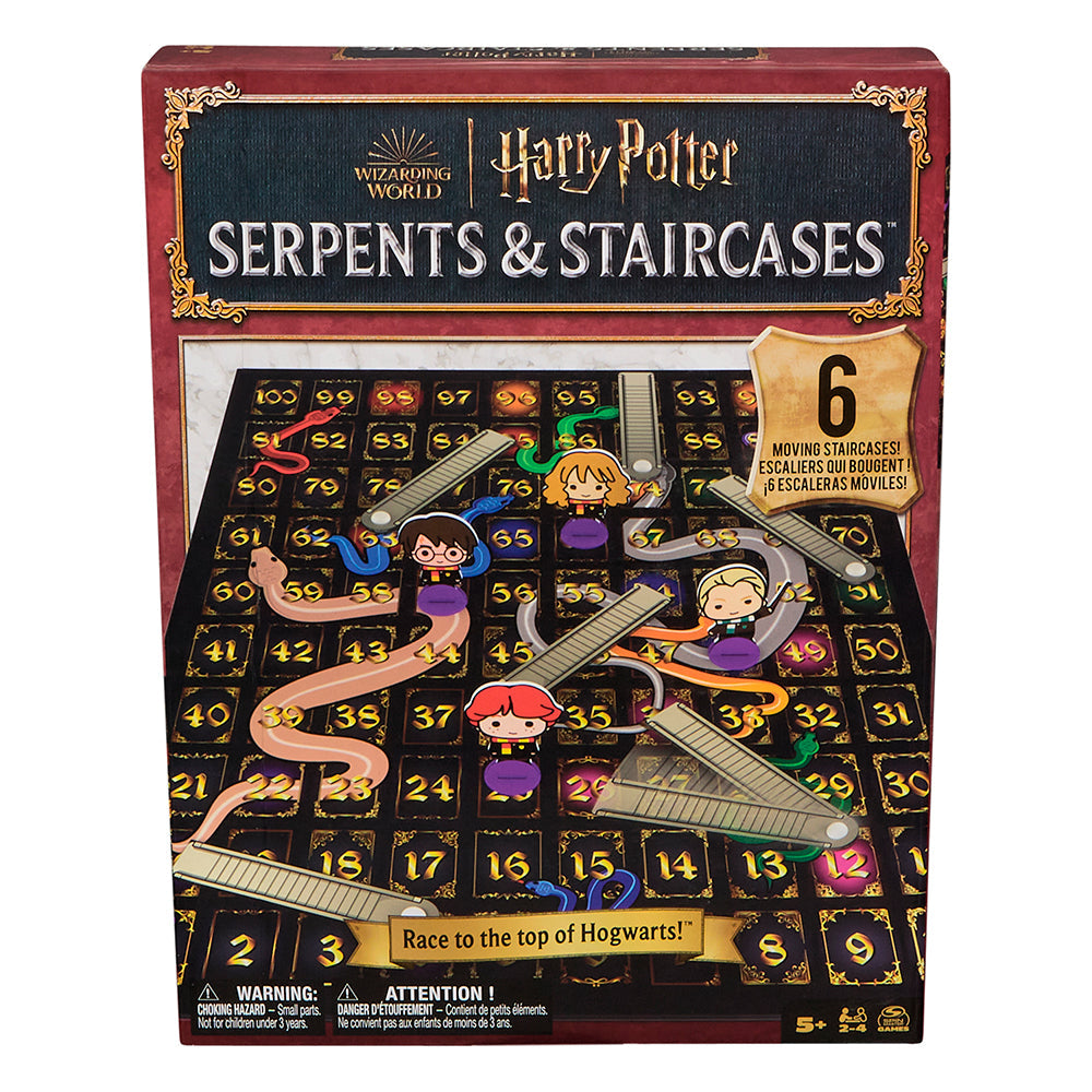 Jeu Serpents et échelles Harry Potter (2 à 4 joueurs, 5 ans et +)