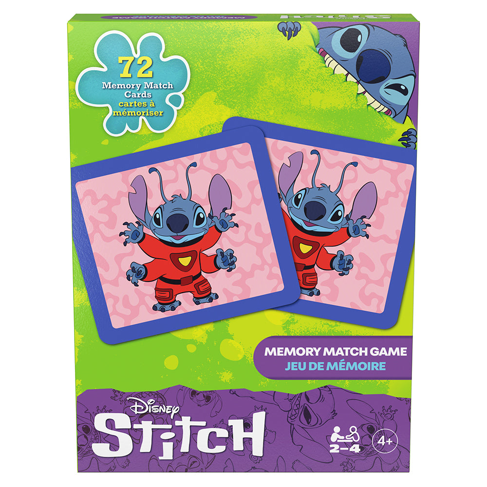Jeu de mémoire Stitch (4 ans et plus, 2 à 4 joueurs)
