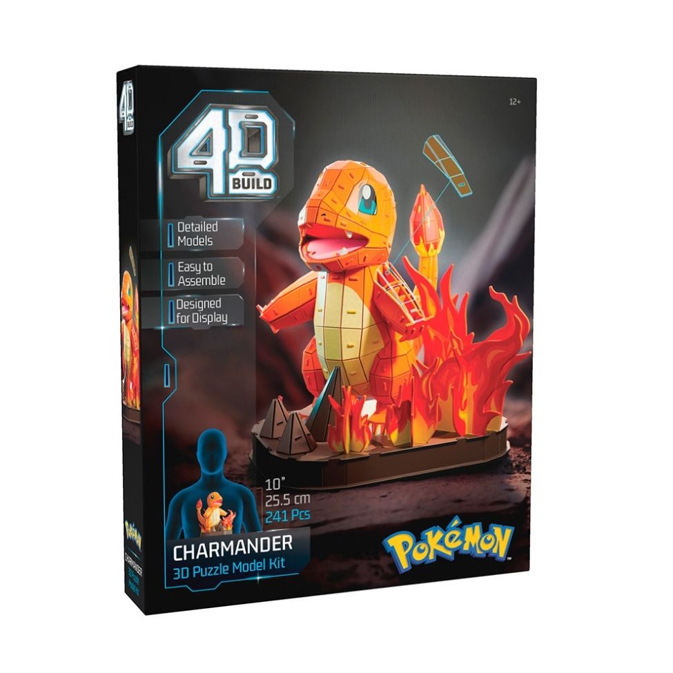Casse-tête 3D 241 morceaux Pokémon Salamèche (12 ans +)
