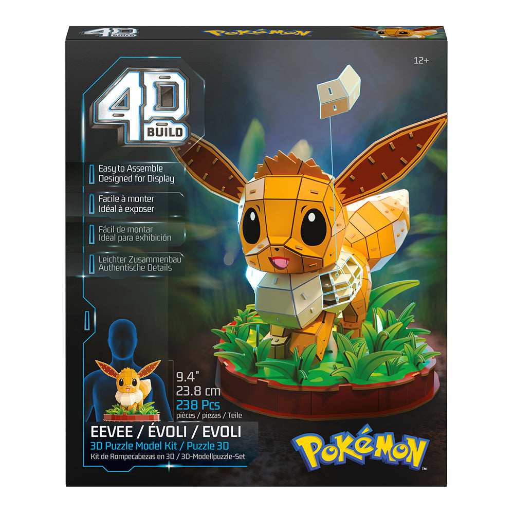 Casse-tête 3D 238 morceaux Pokémon Évoli (12 ans +)