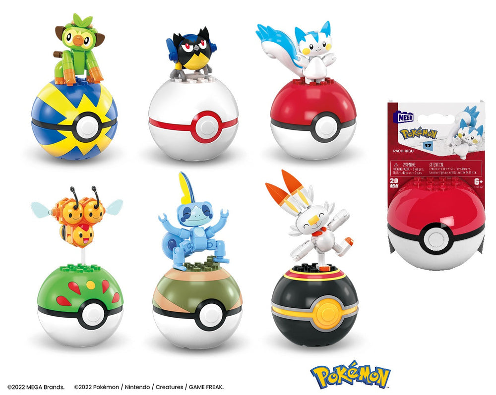 Méga Bloks Pokémon balle génération 6 (6 ans et plus)