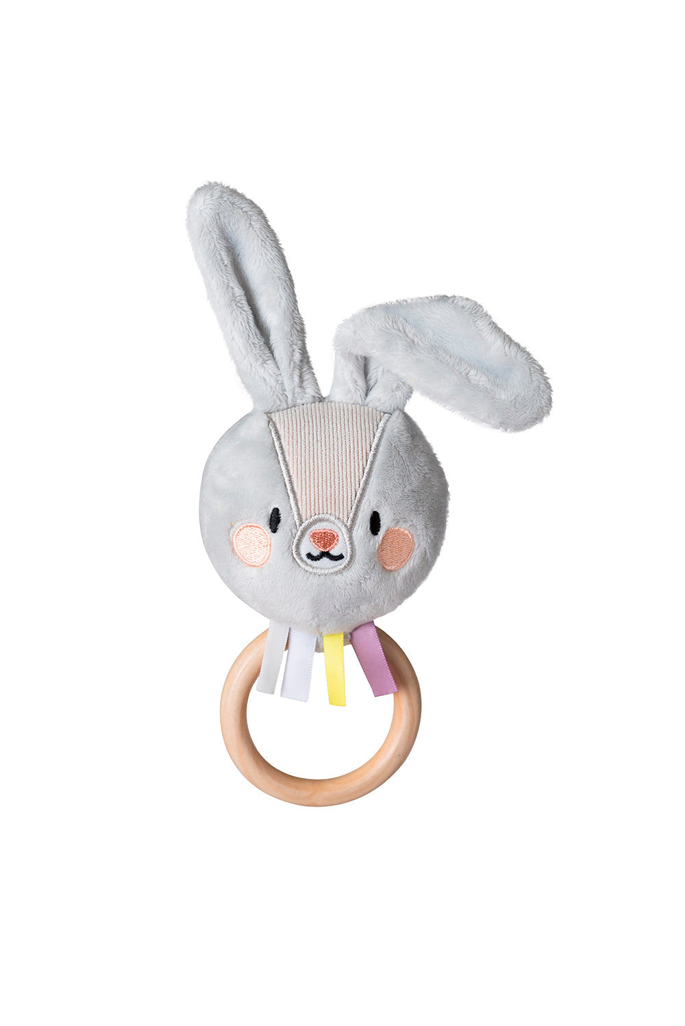 Hochet lapin avec anneau de bois Taf Toys