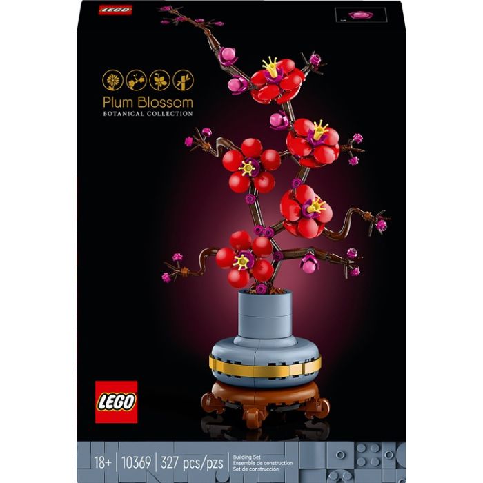 Lego Icons Fleur de prunier 327 morceaux (18 ans et plus)