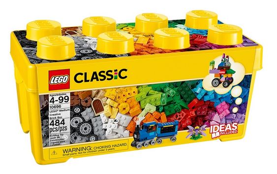 Lego Classic seau de blocs 84 morceaux (4 ans et plus)