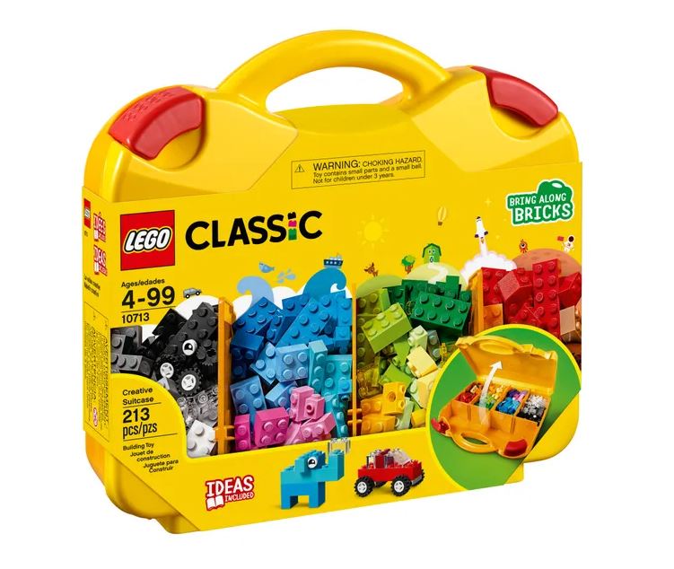 Lego Classic valise créative 213 morceaux (4 ans et plus)