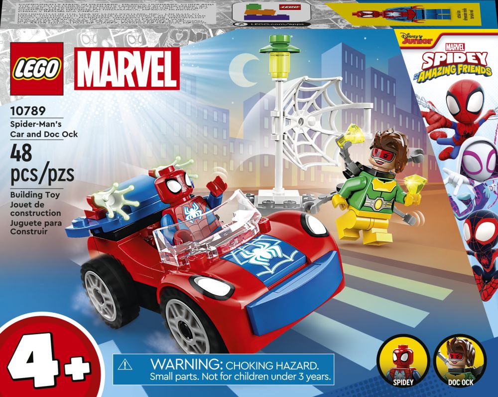 Lego Marvel l'auto de Spider-Man 48 morceaux (4 ans et +)