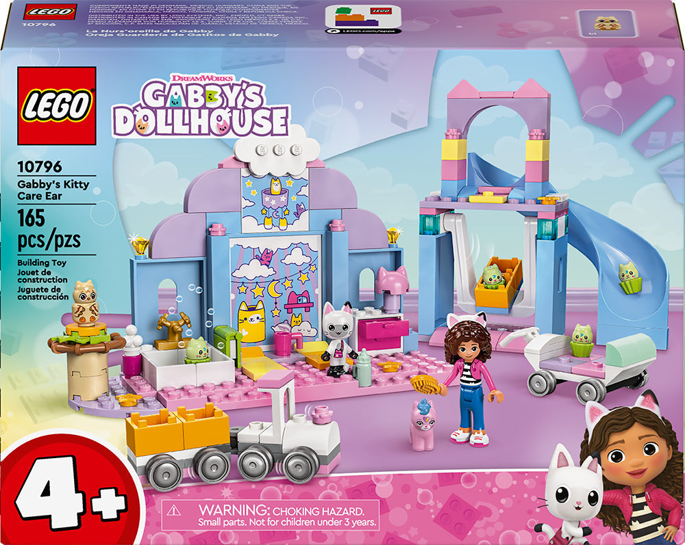 Lego Gabby's Dollhouse la Nurs'oreille de Gabby 165 morceaux (4 ans et plus)