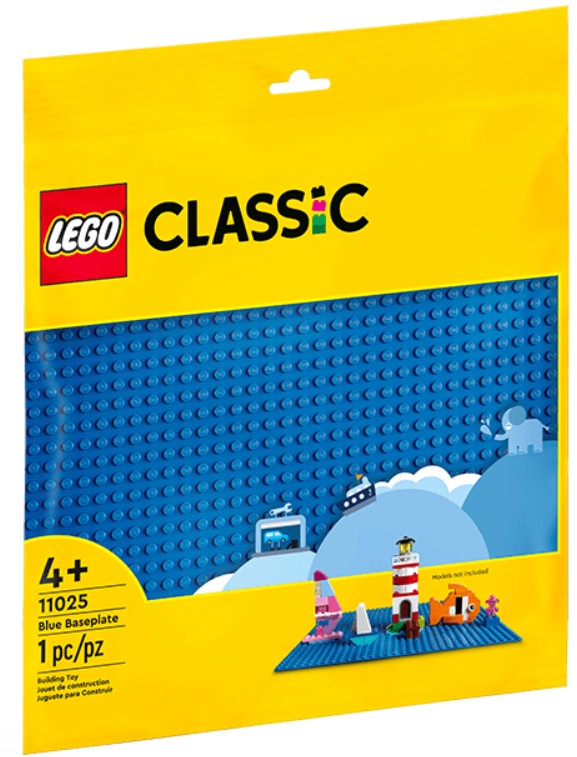 Lego Classic plaque de base bleue (4 ans et plus)