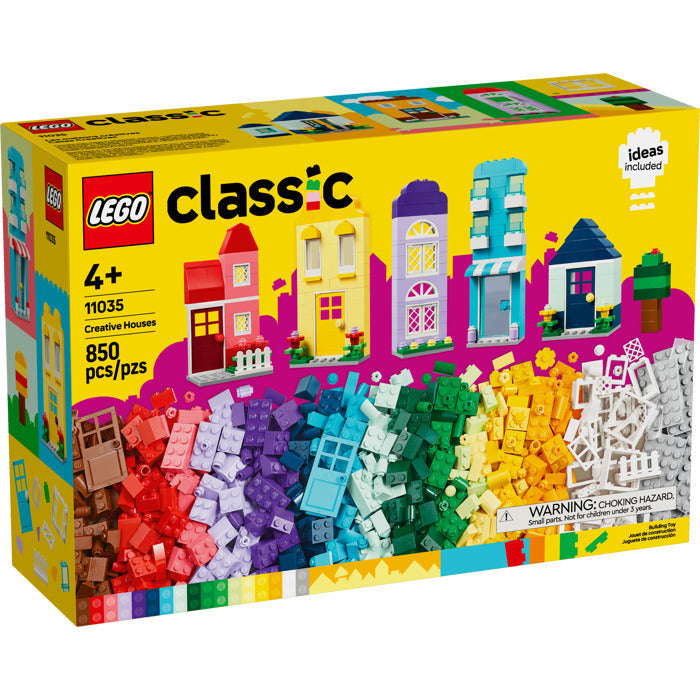 Lego Classic maisons créatives 850 morceaux (4 ans et plus)