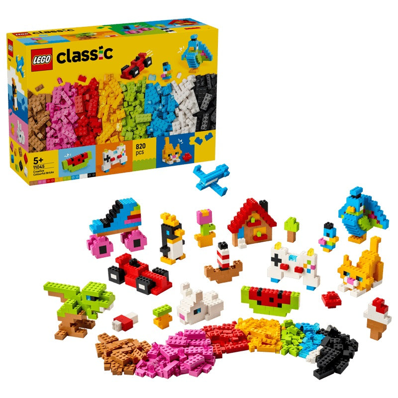 Lego Classic Bloc coloré 820 morceaux (5 ans et plus)