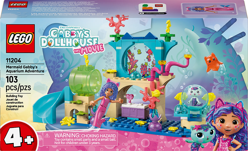Lego Gabby's Dollhouse la chambre de Gabby 165 morceaux (4 ans et plus)