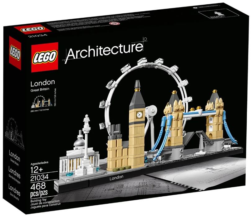 Lego Architecture Londres 468 morceaux (12 ans et plus)