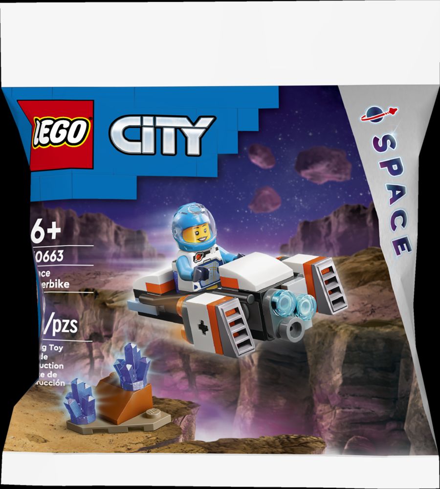 Lego City sac promo moto volante de l'espace (6 ans et +)