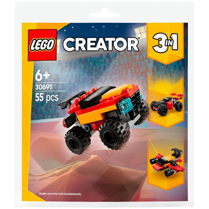 Lego sac surprise camion monstre transformable 55 morceaux (6 ans et plus)