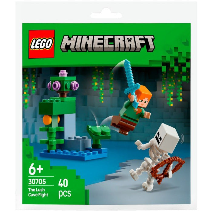 Lego sac surprise lutte de la grotte luxuriante 40 morceaux (6 ans et plus)