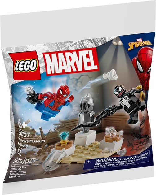 Lego Marvel Venom et le cambriolage du musée 36 morceaux (6 ans et plus)