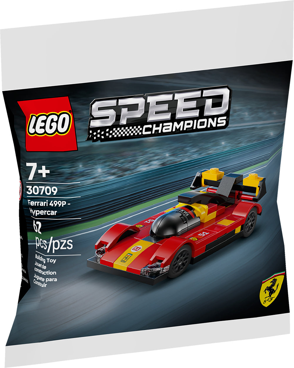 Lego Speed Champions hypervoiture Ferrari 62 morceaux (7 ans et plus)
