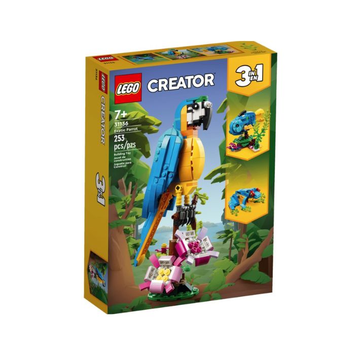 Lego Creator Perroquet exotique 253 morceaux (7 ans et plus)