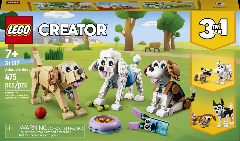 Lego Creator chiens adorables 475 morceaux (7 ans et +)