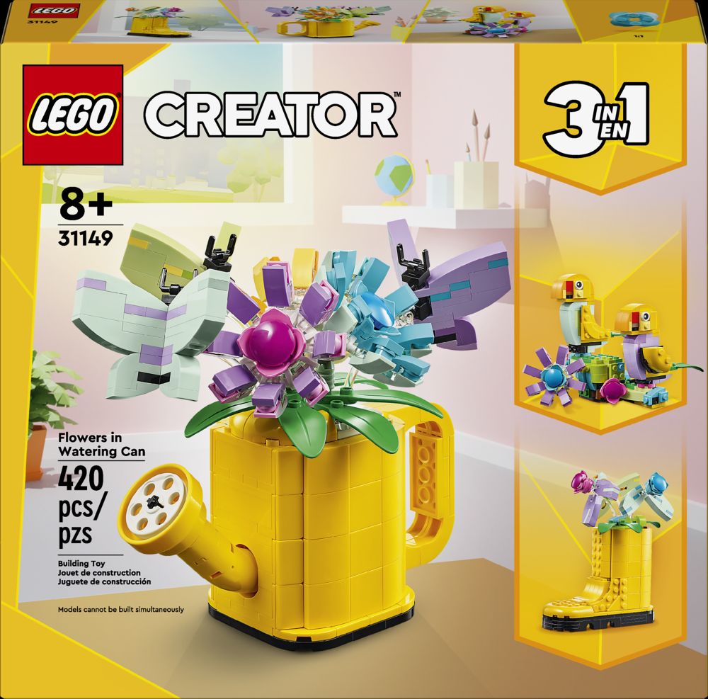 Lego Creator fleurs dans un arrosoir 420 morceaux (8 ans et +)