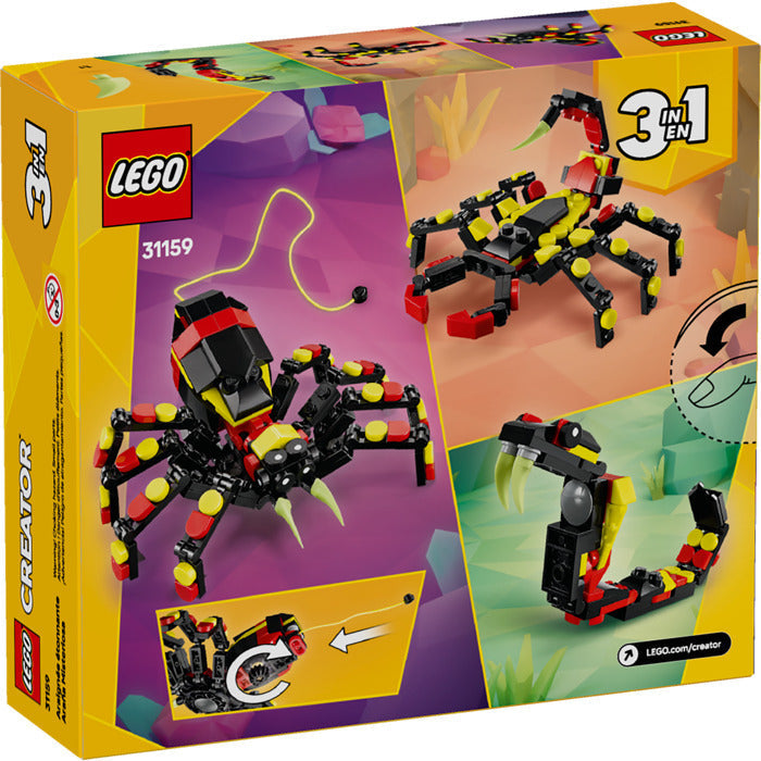 Lego Creator animaux sauvages araignées surprenantes 153 morceaux (7 ans et plus)
