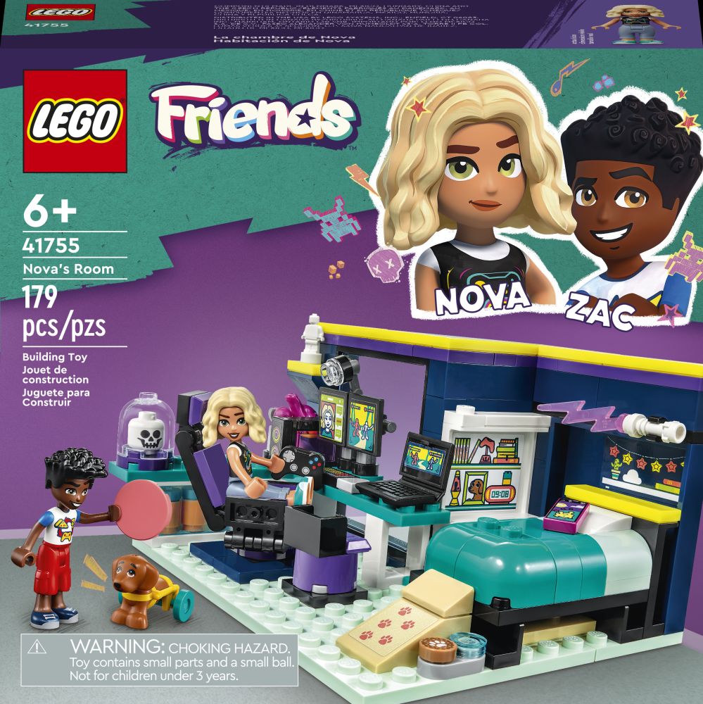 Lego Friends la chambre de Nova 179 morceaux (6 ans et +)