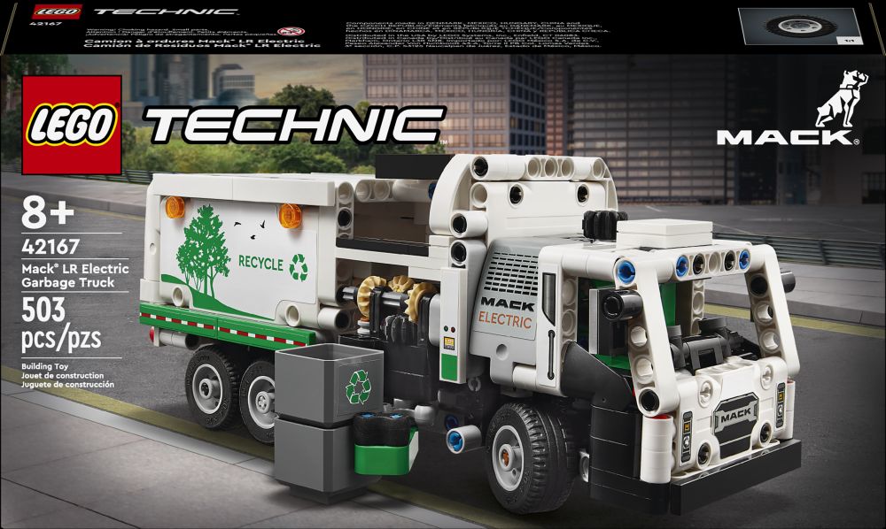 Lego Technic camion à ordures 503 morceaux (8 ans et +)