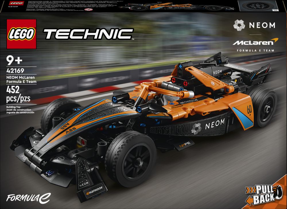 Lego Technic auto de course McLaren 452 morceaux (9 ans et +)