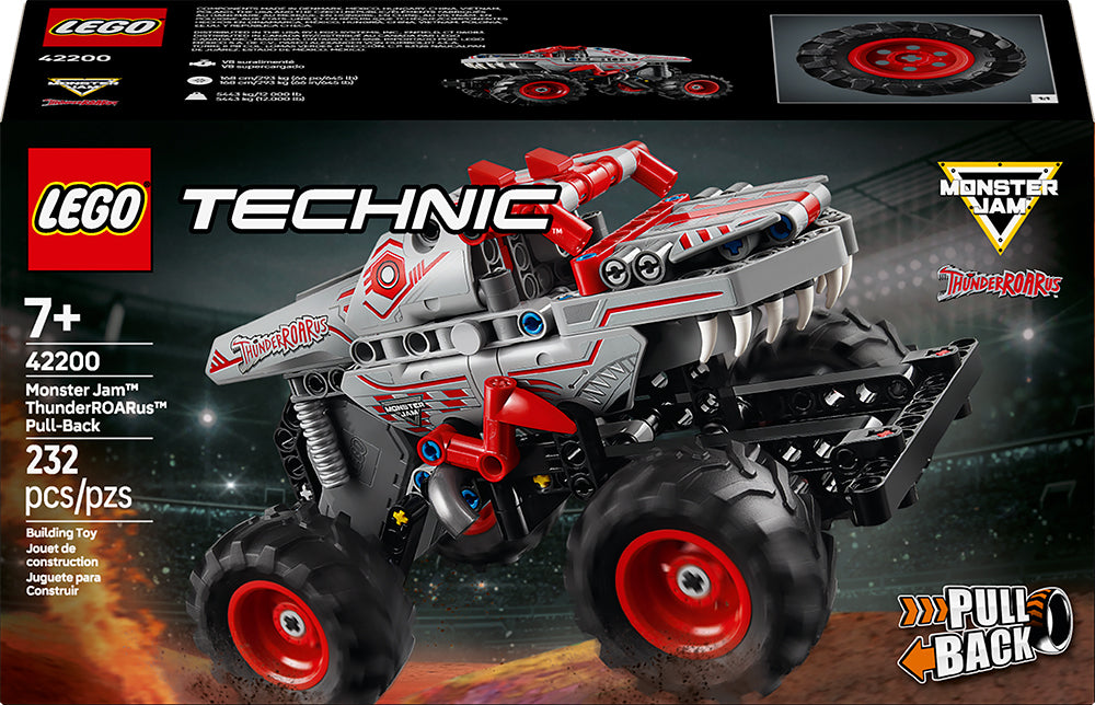 Lego Technic Monster Jam à rétro friction 232 morceaux (7 ans et plus)