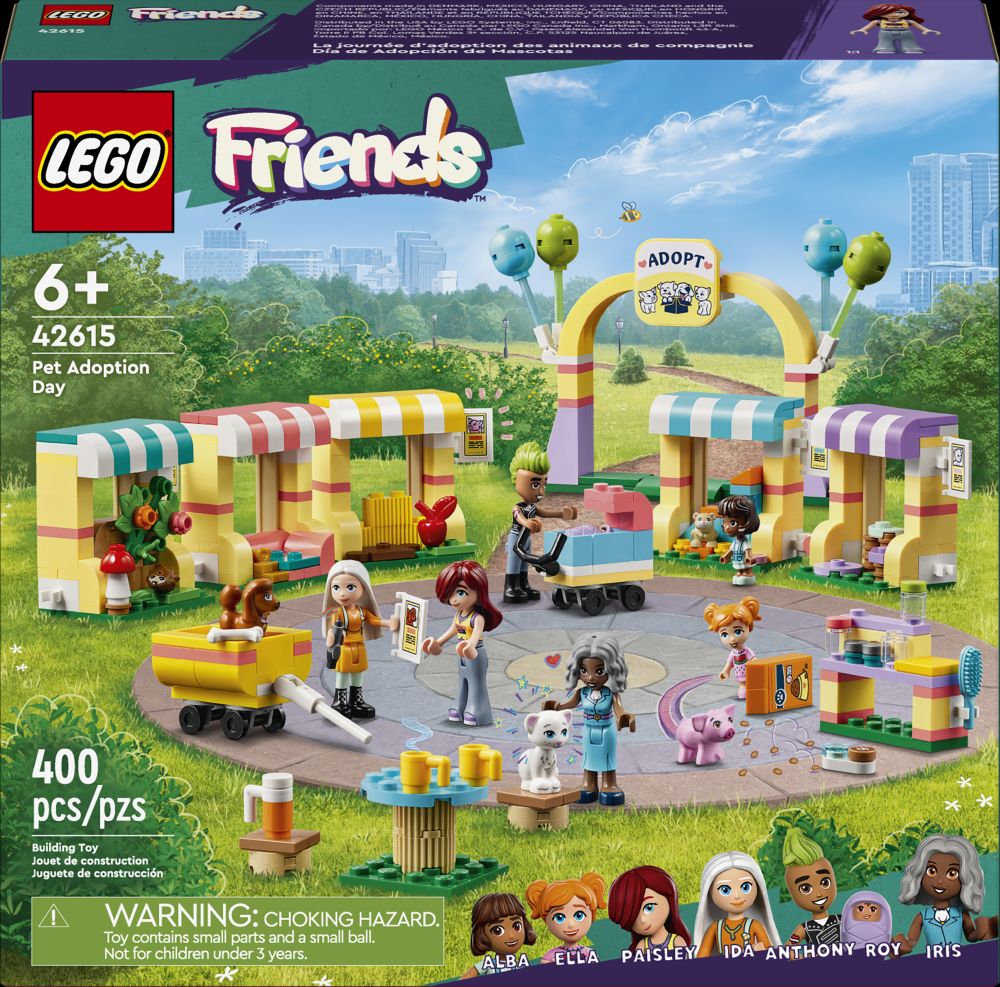 Lego Friends le jour d'adoption d'animaux 400 morceaux (6 ans et +)