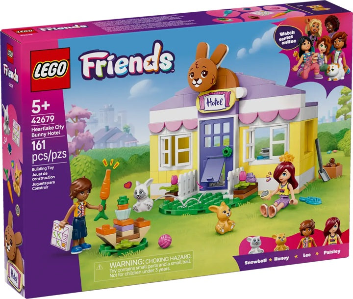 Lego Friends l'hôtel des lapins de Heartlake City 161 morceaux (5 ans et plus)