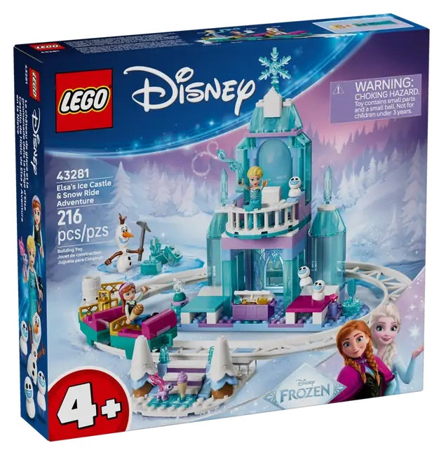 Lego Disney le château de glace et la promenade dans la neige d'Elsa 216 morceaux (4 ans et plus)