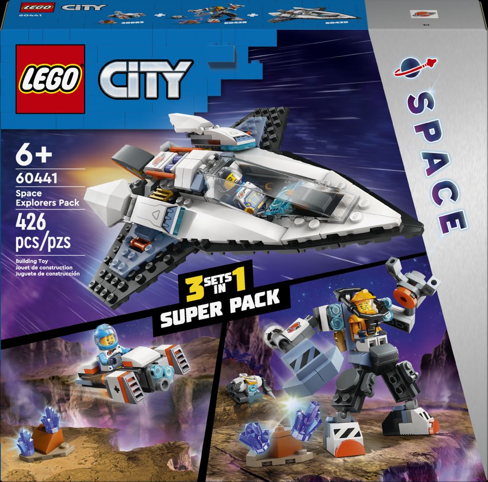 Lego City ensemble explorateur de l'espace 426 morceaux (6 ans et +)