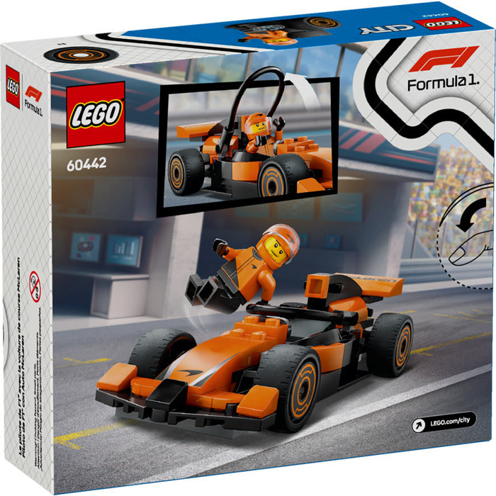 Lego City voiture de course McLaren avec pilote de F1 86 morceaux (6 ans et plus)