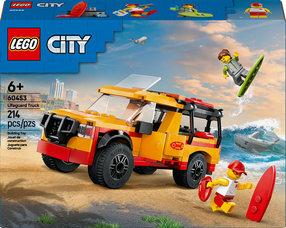 Lego City le véhicule des sauveteurs 214 morceaux (6 ans et plus)