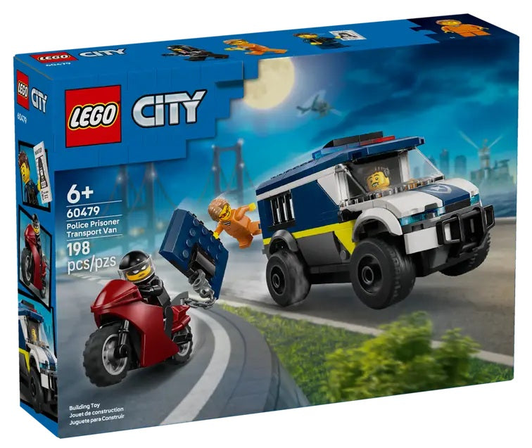 Lego City le fourgon pénitentiaire 198 morceaux (6 ans et plus)